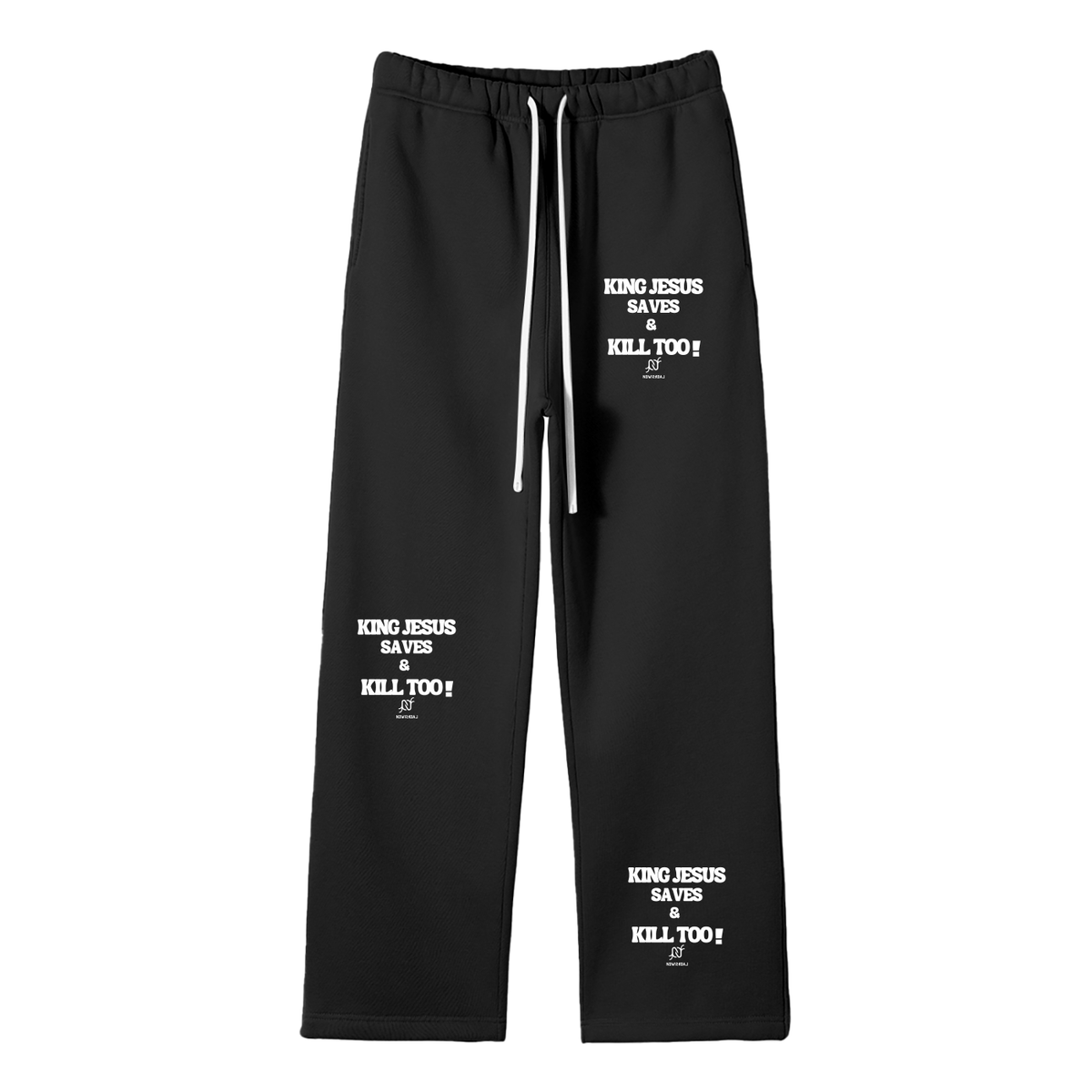King Jesus Fleece Straight Leg Pants