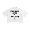 King Jesus French Terry Raw Edge T-Shirt