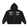  KING JESUS Fleeced Full-Zip Boxy Hoodie