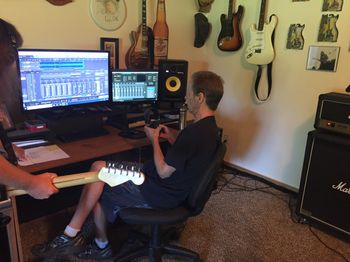 Engineer Greg working hard!
