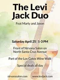 Levi Jack Duo at the Los Gatos Wine Walk  <Feat Marty and Jaxson> 