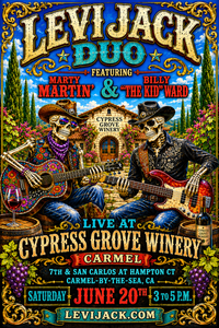 Levi Jack Duo (feat Bill Ward) at Cypress Grove Winery