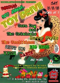 Punxmas ToxicKat Productions 3rd Annual Toy Drive Doggy Style