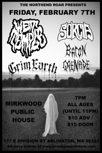 Wet Temple // Sorcia // Grim Earth // Bacon Grenade