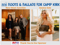Boots and Ballads for Camp Kirk