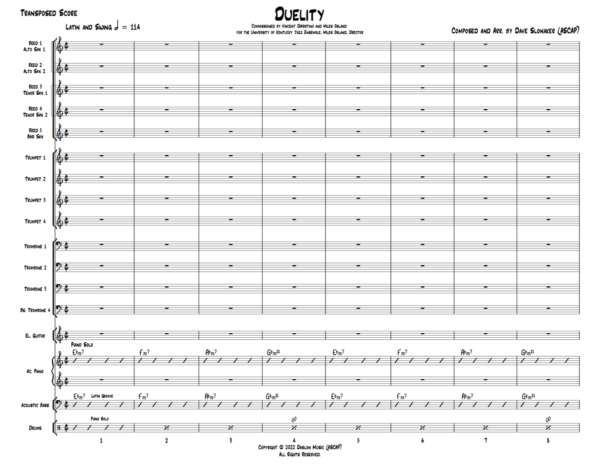 Duelity Score and Parts