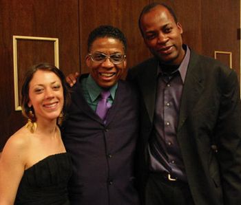 gp w Herbie Hancock and Lio
