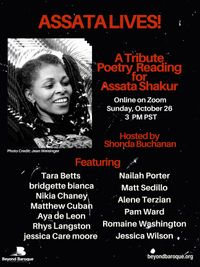 ASSATA LIVES! A Tribute Poetry Reading for Assata Shakur