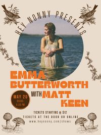 Emma Butterworth supporting Matt Keen at Hey Nonny