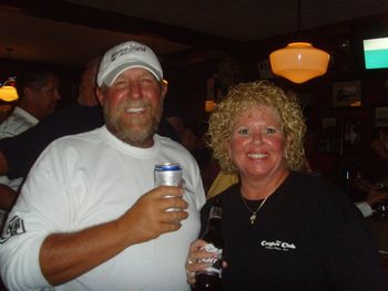 Bubba and Cathy at the CView Tavern, Cape May
