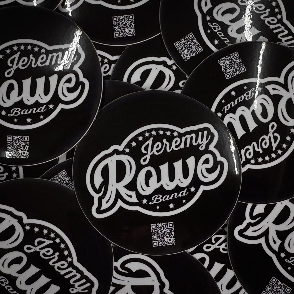 Jeremy Rowe Band Sticker