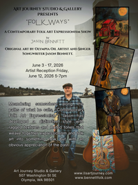 Folkways - A Contemporary Folk Art Expressionism Show by Jason Bennett