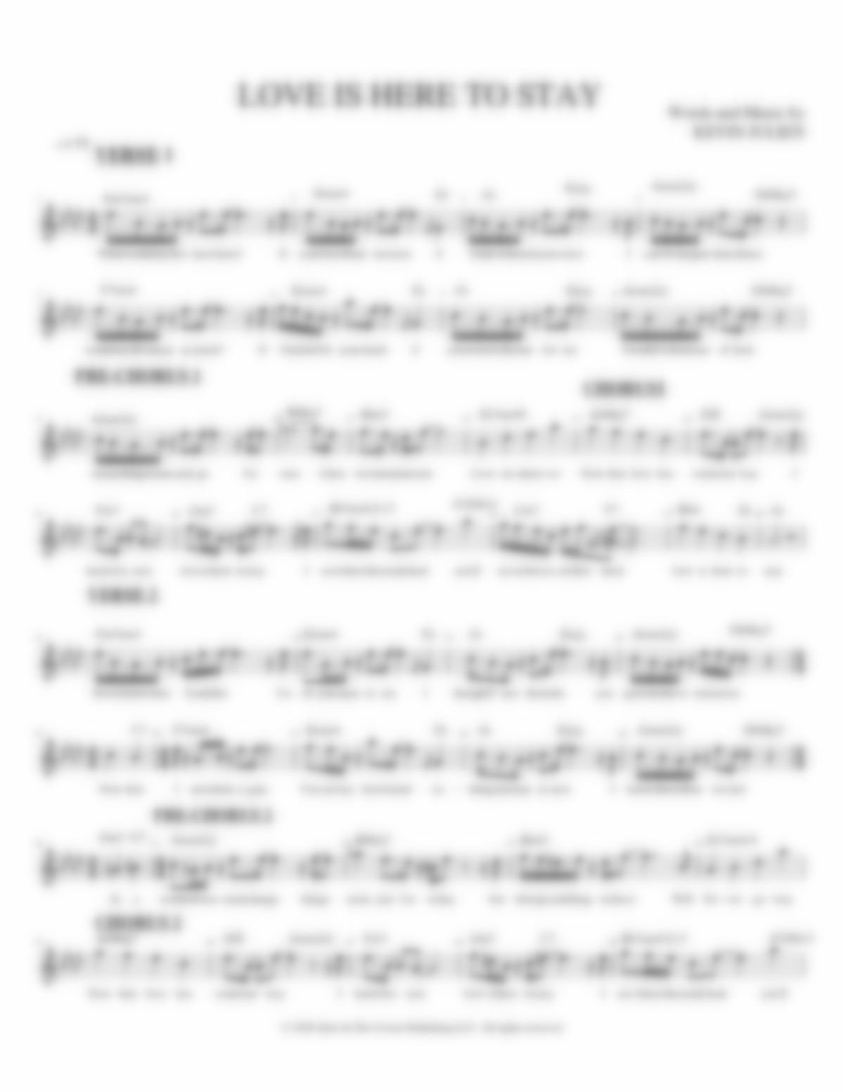 Love Is Here To Stay (Sheet Music)