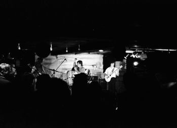 Tronics at Ronnie Scott's, London 1978. Richard Kenyer, Ziro Baby, Glenn Evans, Rick Gregerson.
