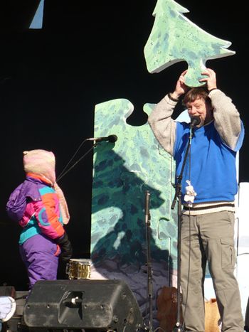 David at Wiarton Willie Festival
