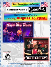Good Bar with First Friday Music Club
