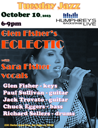 Glen Fisher featuring daughter Sara Fisher on vocals with The Eclectic