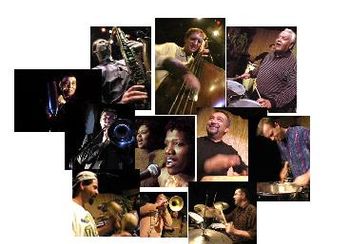 The Gomango Invasion Orchestra: Belinda Elias & Angelique-v, Steve Feierabend-sax, Carlos Vasquez-timbales, Tommy Aros-congas, Tim McMongo-Drums, Soul Man-guiro, Dave Hoffman-fluglehorn, Dave Scott-tr
