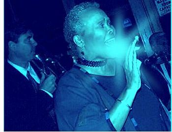 Dave Scott and Barbara Jamerson get funky with Gomango.
