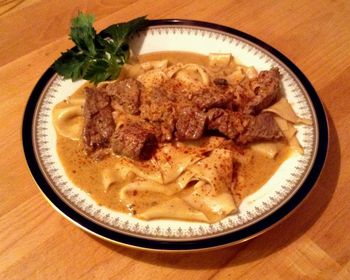 Beef Paprikash
