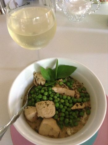 That Curry Turkey with Peas and Rice
