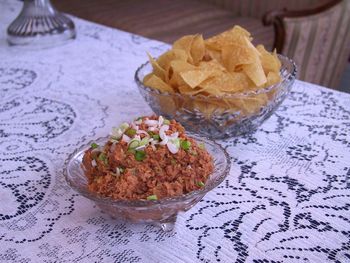 Red Bean & Chorizo Dip
