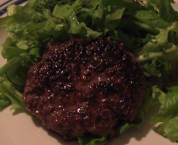 Burger & Salad

