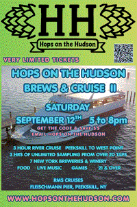 Hops on the Hudson Brews & Cruise II