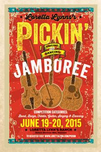 Julie sells art @ Loretta Lynn's Pickin' Jamboree