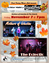 First Friday Music Club- Mothers of Intention & The Eclectic