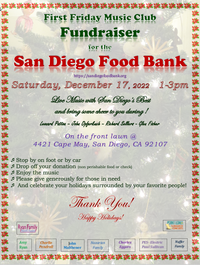 San Diego Food Bank Holiday Fundraiser
