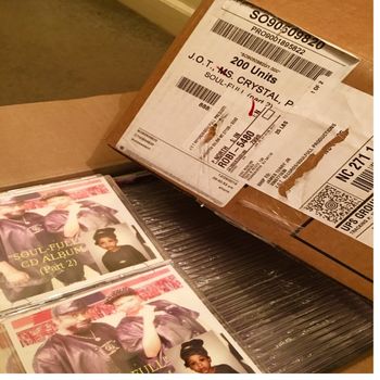 2017 cd shipment of SOUL-FULL(part 2) album!!!!

