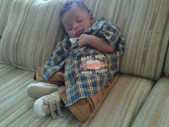 JACRYS bueno pic BABY SOUL multicolored plaid shirt(2010).
