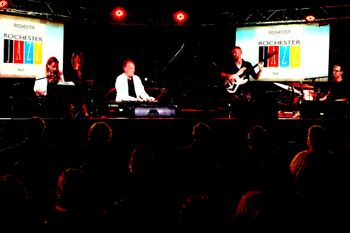 Full band onstage at Montage Music Hall, Rochester International Jazz Festival, June 22, 2026.
