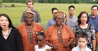 Community Singing Outdoors