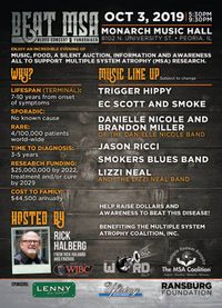 BEAT MSA BLUES CONCERT AND FUNDRAISER-click event for more details
