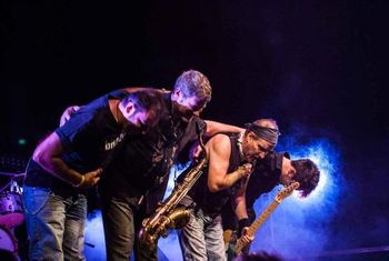 Antonio Perugini, Phil Brontz, Bill Toms, Simone Masina  Lismore Festival Faenza, Italy
