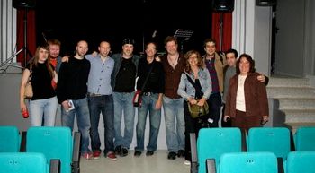 Friends in els Hostalets, Spain

