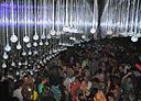 Crystals Hang from the ceiling at Jerico DeAngelo Flow Affair Event
