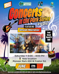 Santa Maria Concerts in the Park with Ghost\Monster 