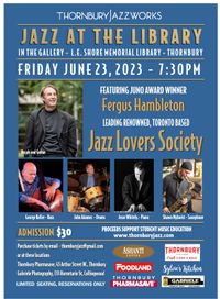 "Jazz Lovers Society" featuring Fergus Hambleton 