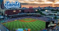Jennifer Grimm sings National Anthem @ St. Paul Saints game @ CHS Field