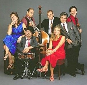 BadaBing BadaBoom (Jonesin' To Swing CD photo-2000)-Rebecca Sayre (vocals), Tommy G (drums), Bob Dellaposta (horns), Chris Enghauser (bass), Maureen Mohr (vocals), Eddie (guitar, vocals), Stephan Duda
