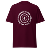 Burgundy Dangerous Women cotton T's