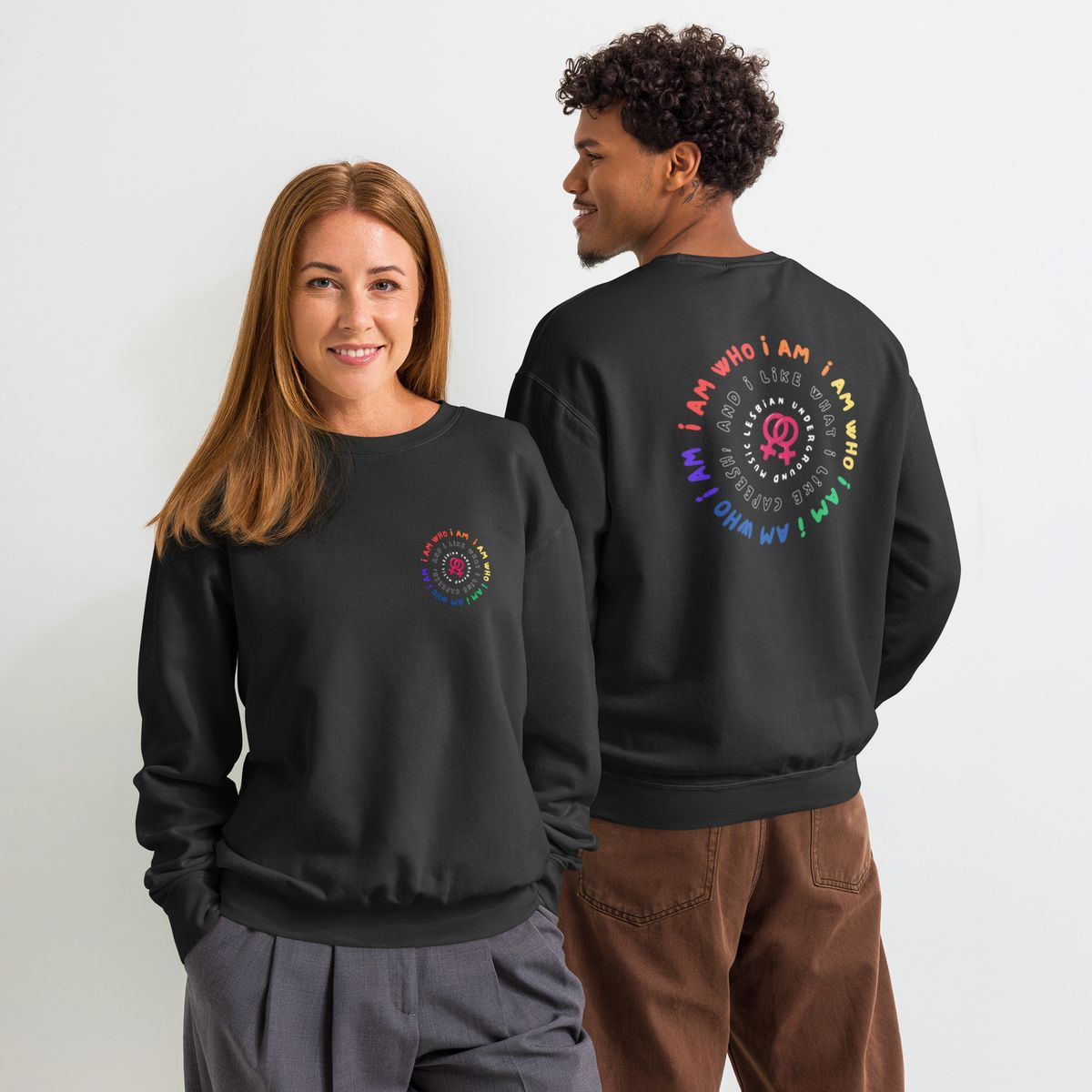 I AM WHO I AM SWEAT SHIRT