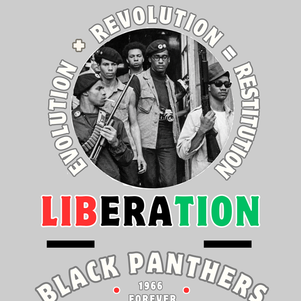 Panther Liberation cotton T's