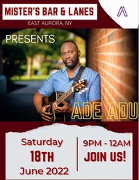Ade Adu Live @ Mister's 