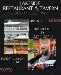 Ade Adu Live @ Lakeside Restaurant