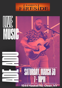 Randy's Fireside Live Music w/ Ade Adu
