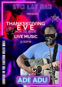 Ade Adu Live @ Sto Lat Bar